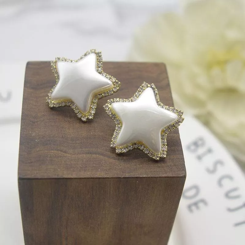 北極之星 • 貼耳耳環