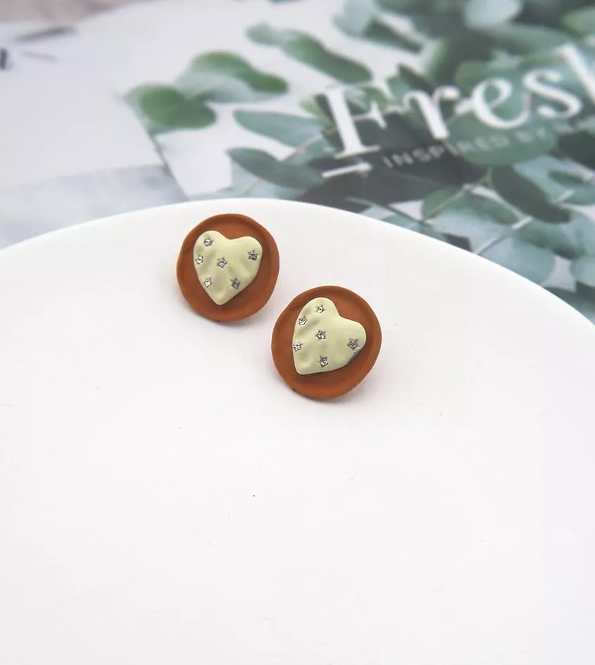 心情日記 • 後扣式耳環