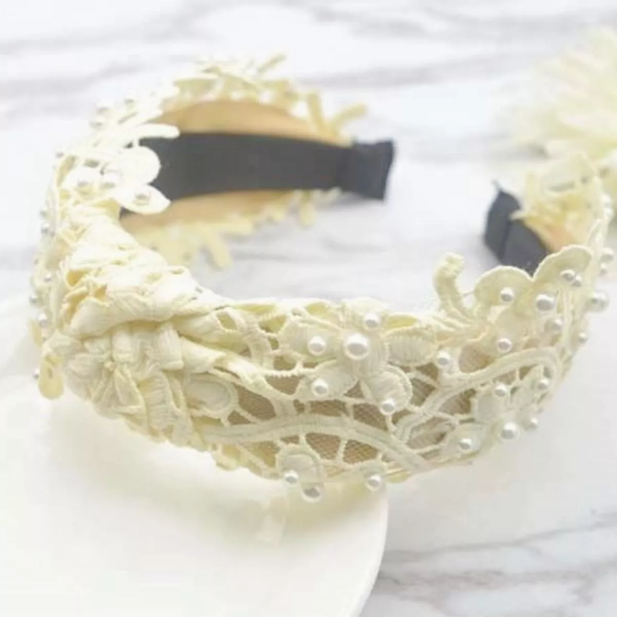 暮色蕾絲 • 簡約髮箍