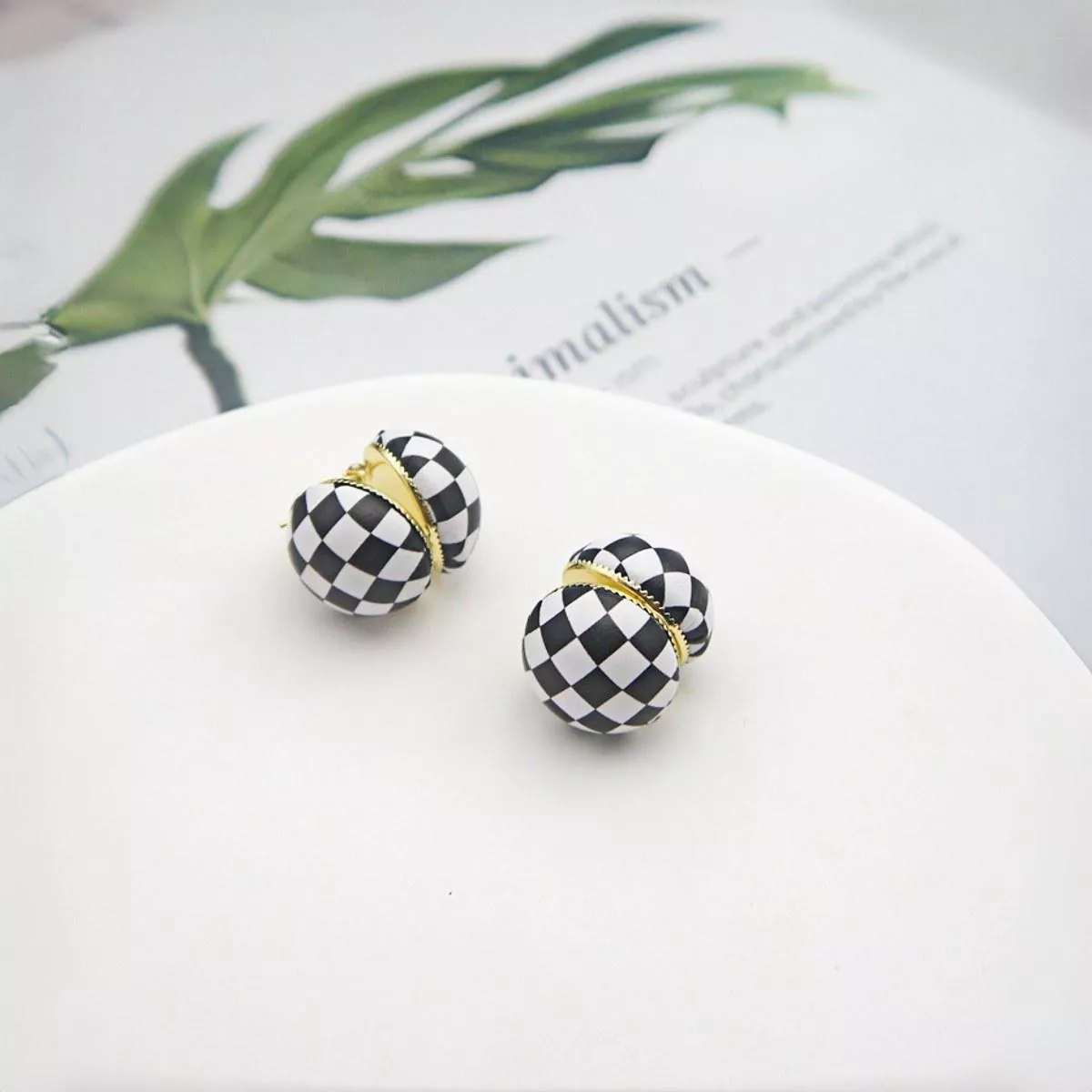 紋   理 • C圈耳環