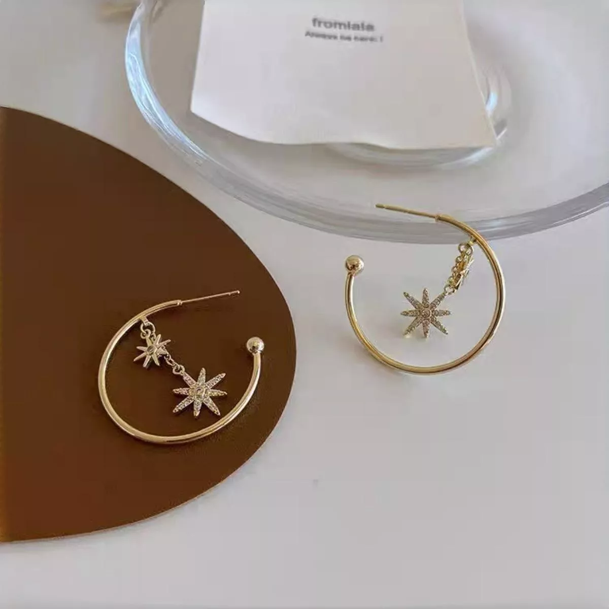 宇宙碎片 • C圈耳環