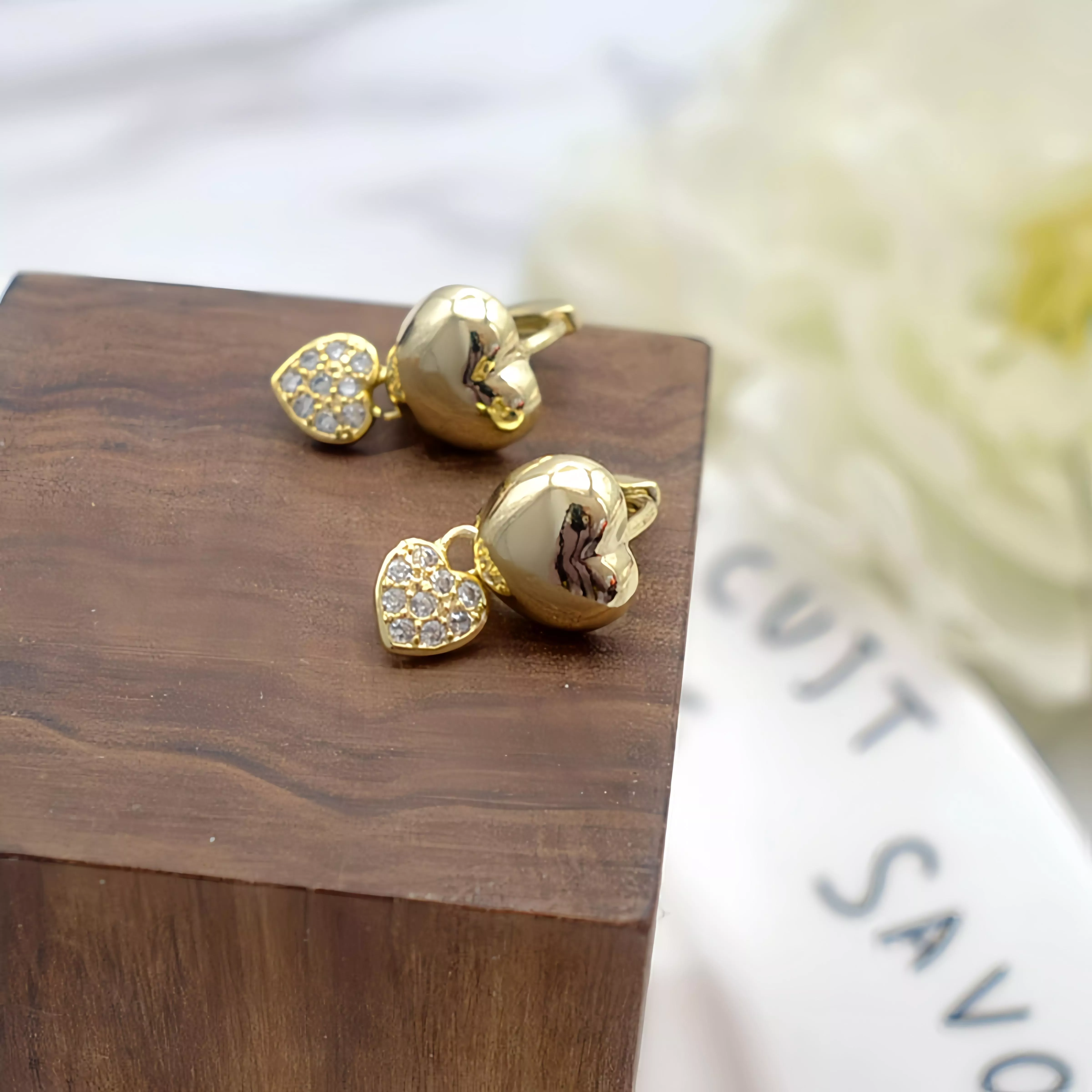 心跳信號 • 易扣式耳環