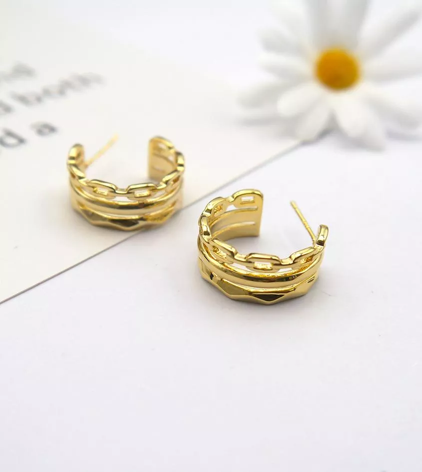 沈默宣告 • C圈耳環