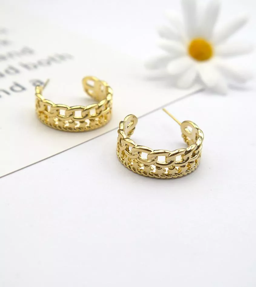 俐落重音 • C圈耳環