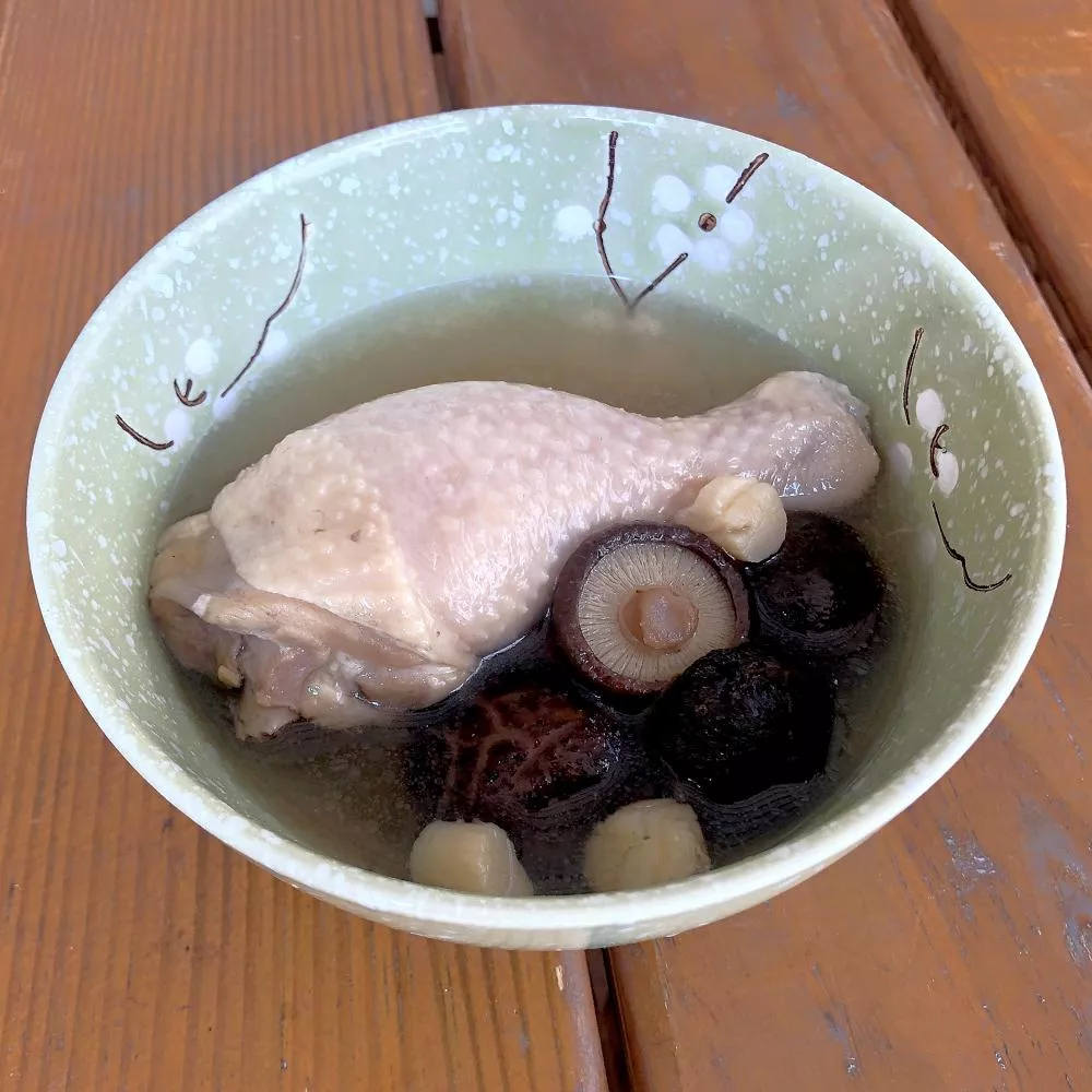 花菇小干貝雞湯