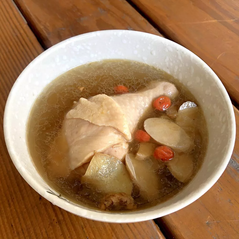 麻香薑片雞湯