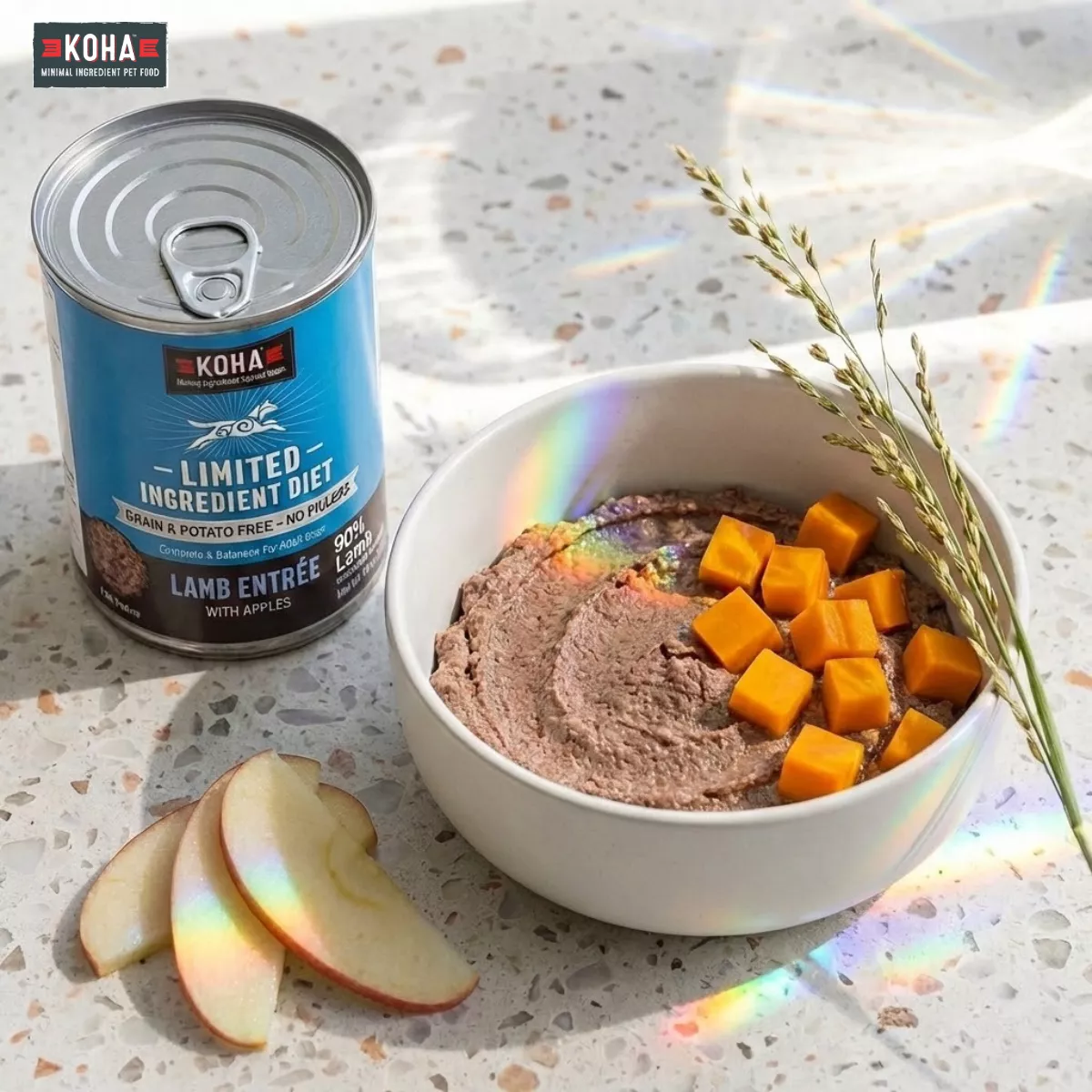 𝐾𝑂𝐻𝐴_𝟿𝟶 羊肉無穀主食狗罐｜13oz