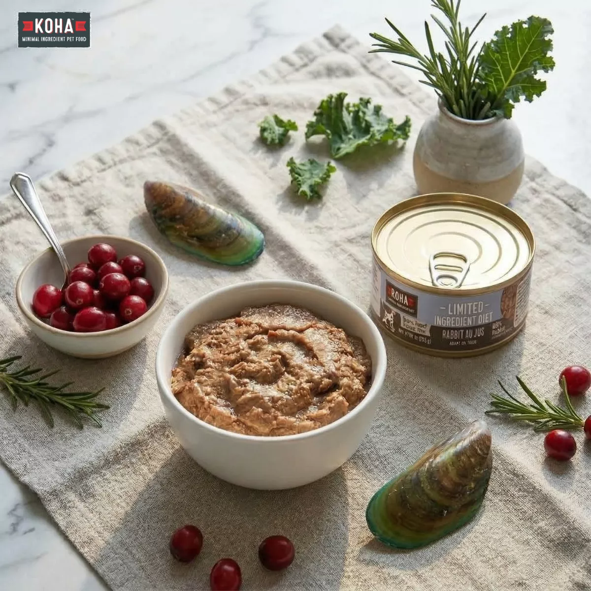 𝐾𝑂𝐻𝐴_𝟿𝟼 兔肉無穀主食貓罐｜5.5oz
