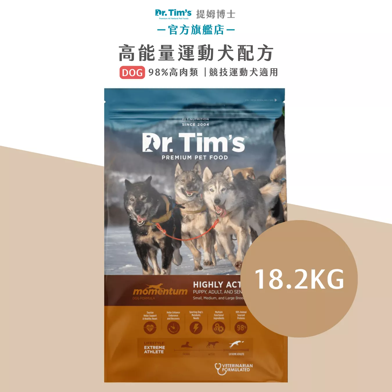 高能量運動犬配方