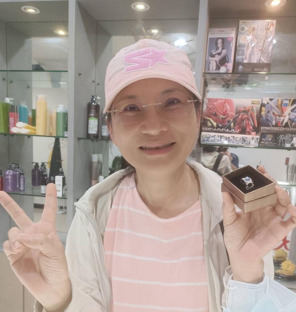 藍晶石活口幸運戒