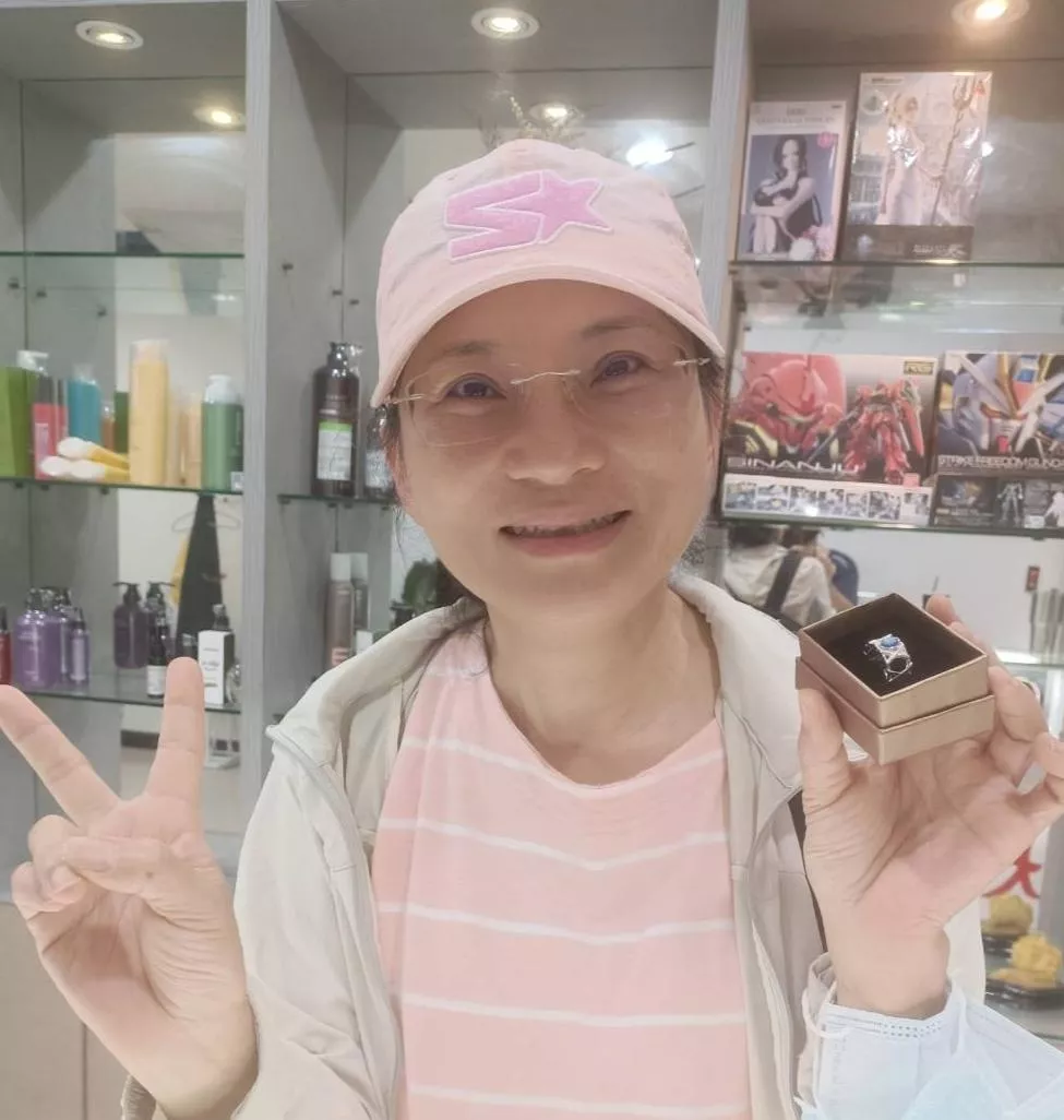 藍晶石活口幸運戒