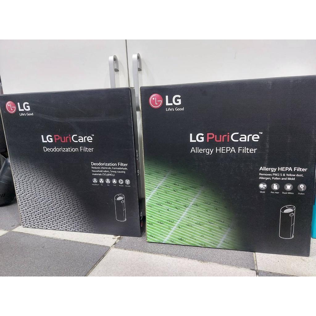 LG 空氣清淨機 (大白) 抗敏HEPA濾網 PS-W309WI 彩盒濾網 AS401WWF1 AS401WWJ1公司貨