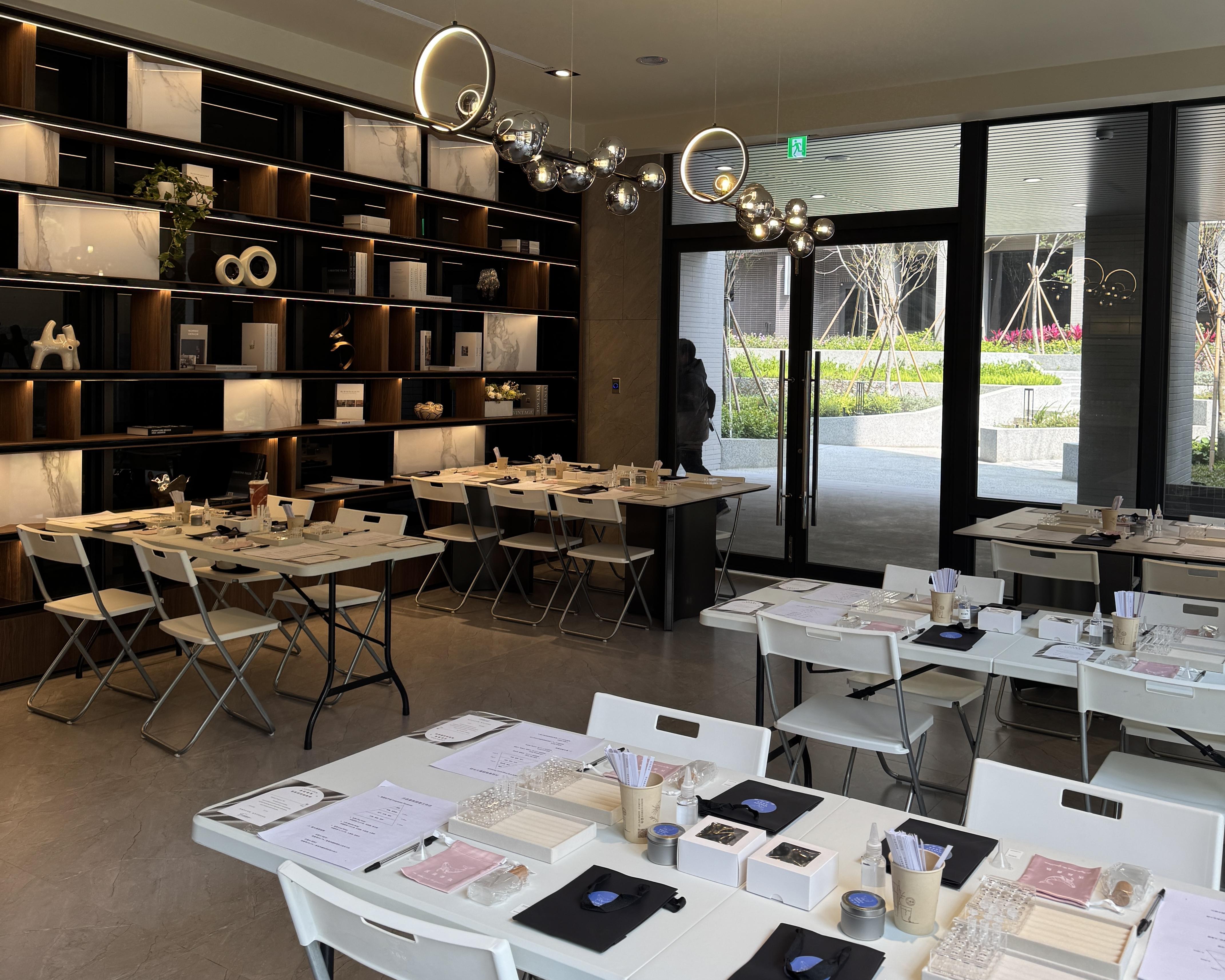 台中企業團體活動案例｜建設公司30人香氛調香課程紀錄