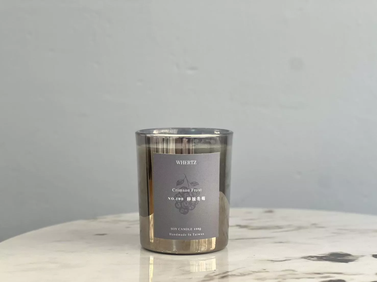 NO.198 靜謐冬莓 Chrimson Frost｜香氛蠟燭