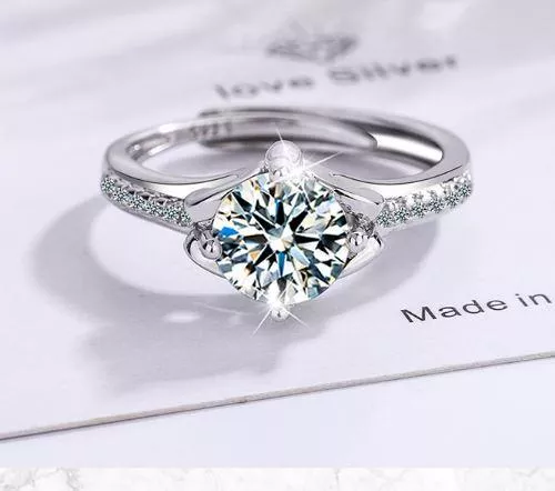 戒指-銀河星光 閃耀鋯石開口戒