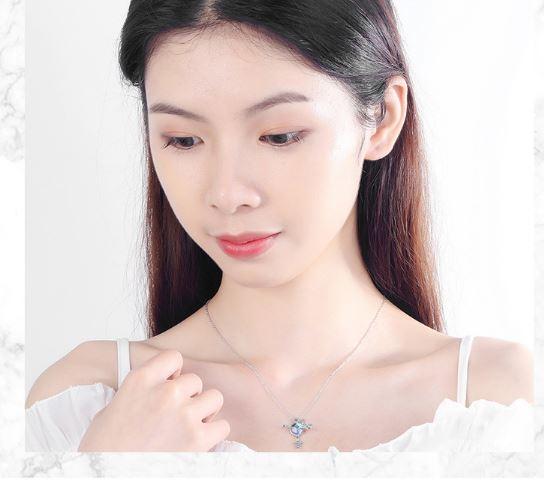 氣質項鍊-銀河星光  INS冷淡風星月鎖骨鍊 短項鍊