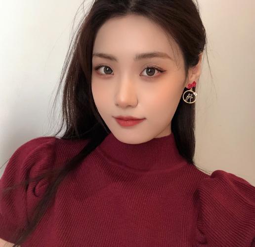 耳環-飛天魔女 趣味童話魔女貓咪夾式耳環