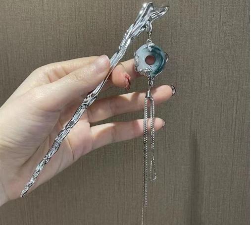 【超值髮飾99】平安是福 中國風潮平安扣髮簪