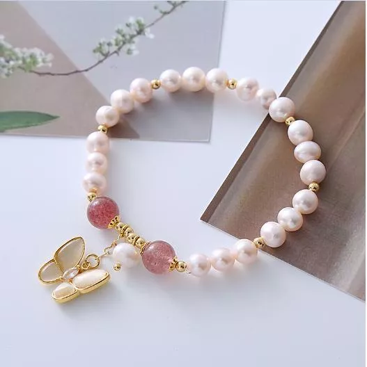 氣質手鍊-彩蝶