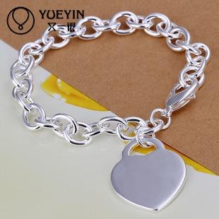 【Alisa 韓國飾品】現貨🍀銅鍍925銀個性鍊條手鍊 手鍊批發  飾品批發