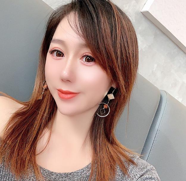 【超值耳環】金沙時光 幾何金沙石不對稱耳鈎