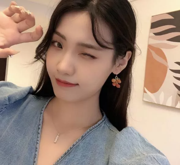 【超值耳環】吉祥如意 水果系列橘子耳鈎 夾式耳夾
