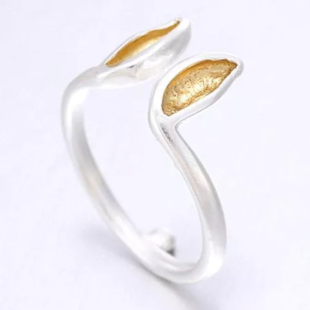 戒指-可愛小兔 趣味兔耳朵開口戒尾戒