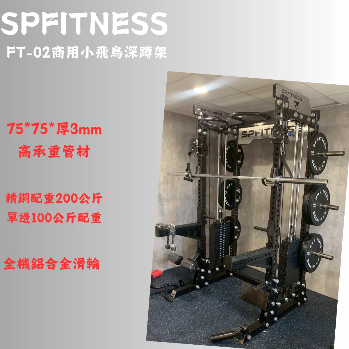 FT-02小飛鳥深蹲架