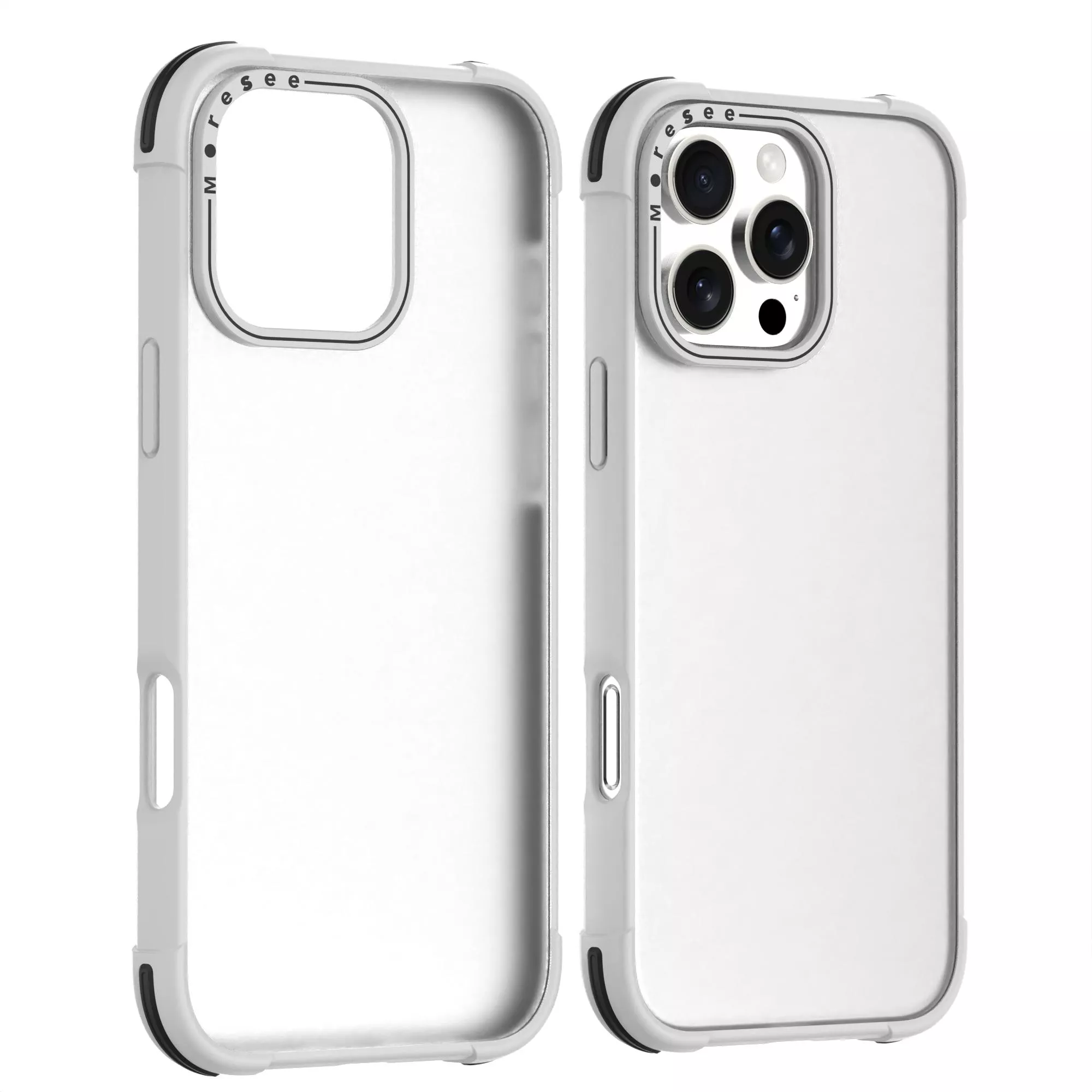 墨藍迪【iPhone16系列】云霧の白