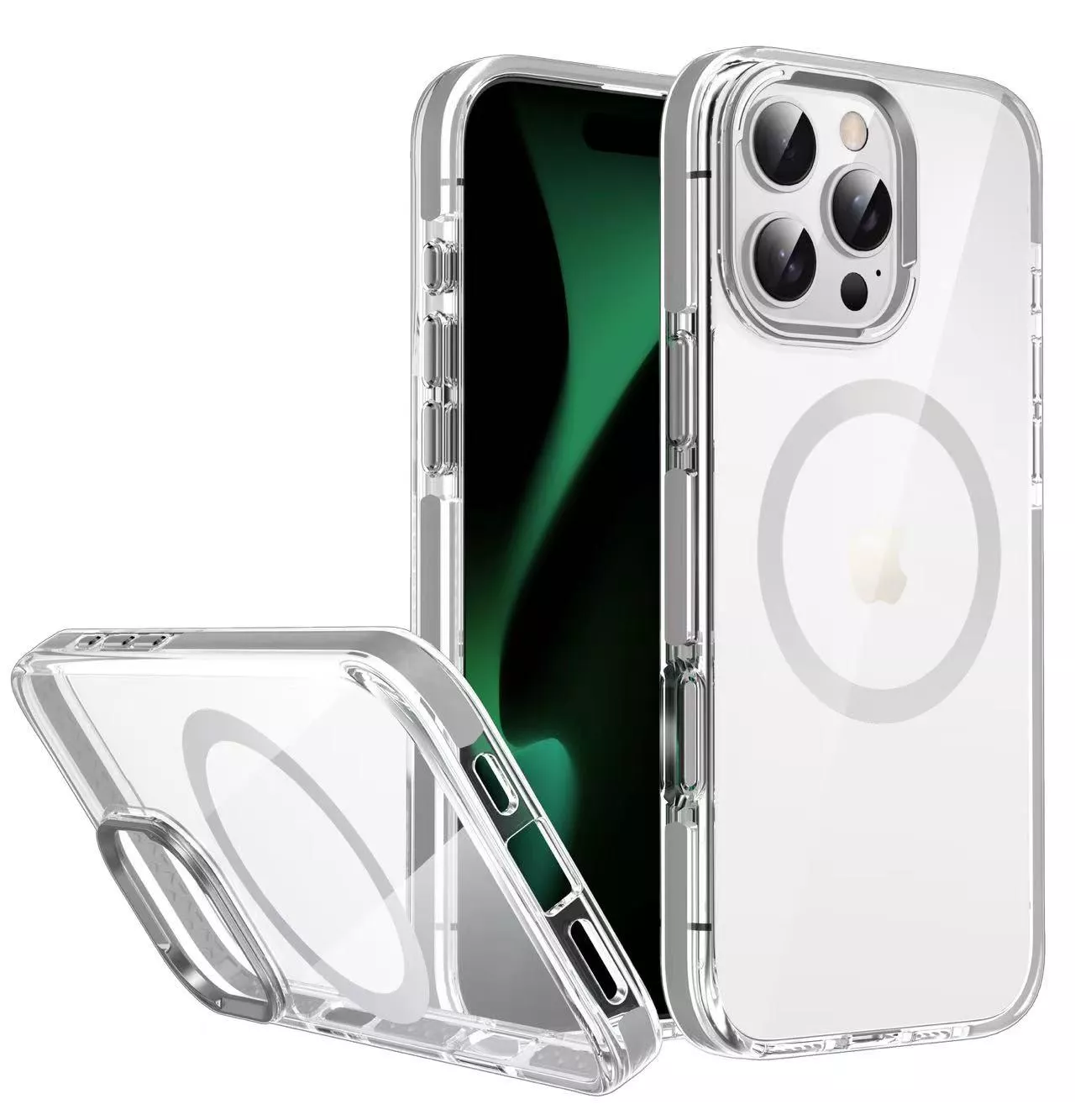 經典磁吸【iPhone16系列】鈦空の灰