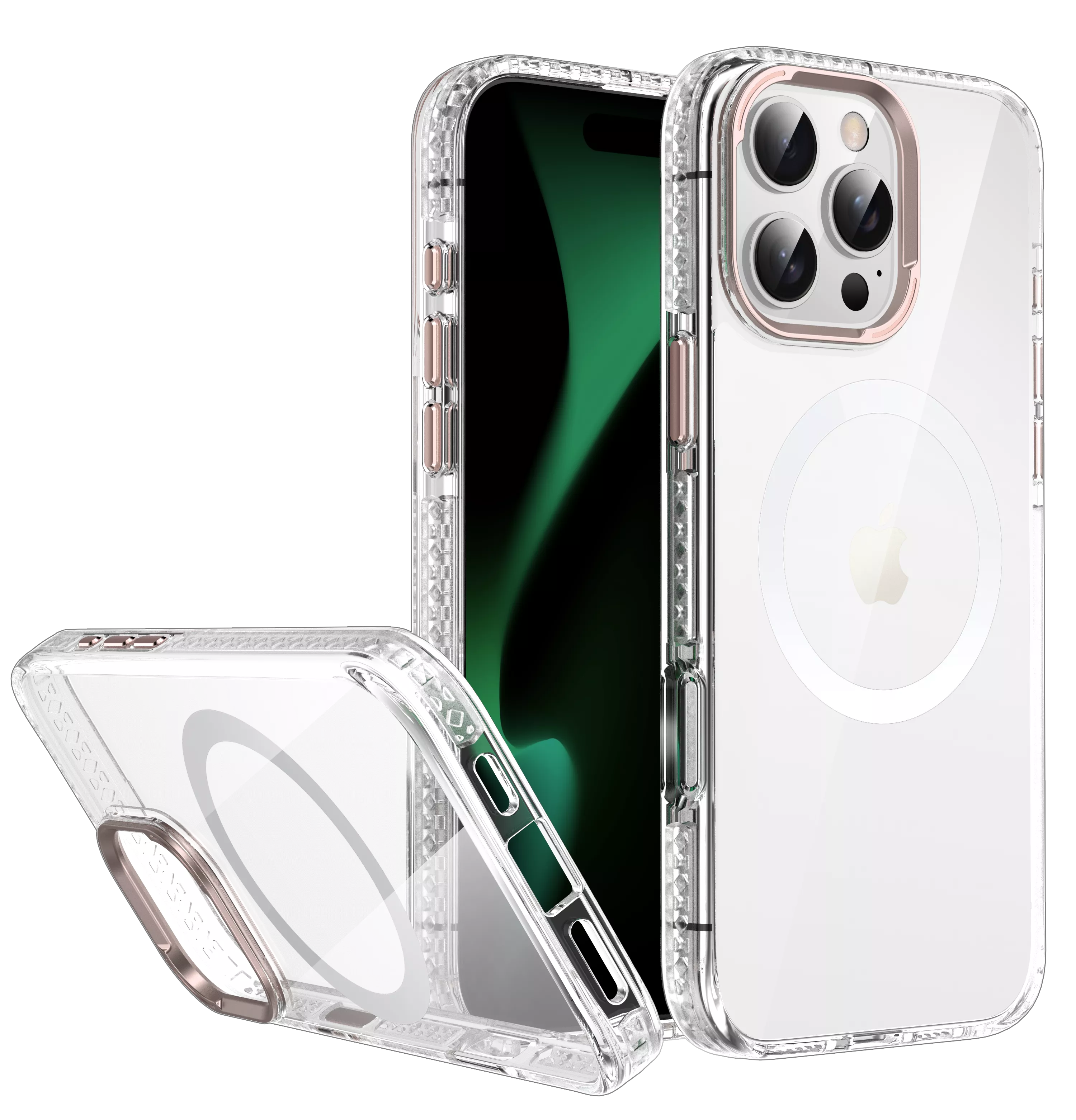 經典磁吸【iPhone16系列】金亮の透