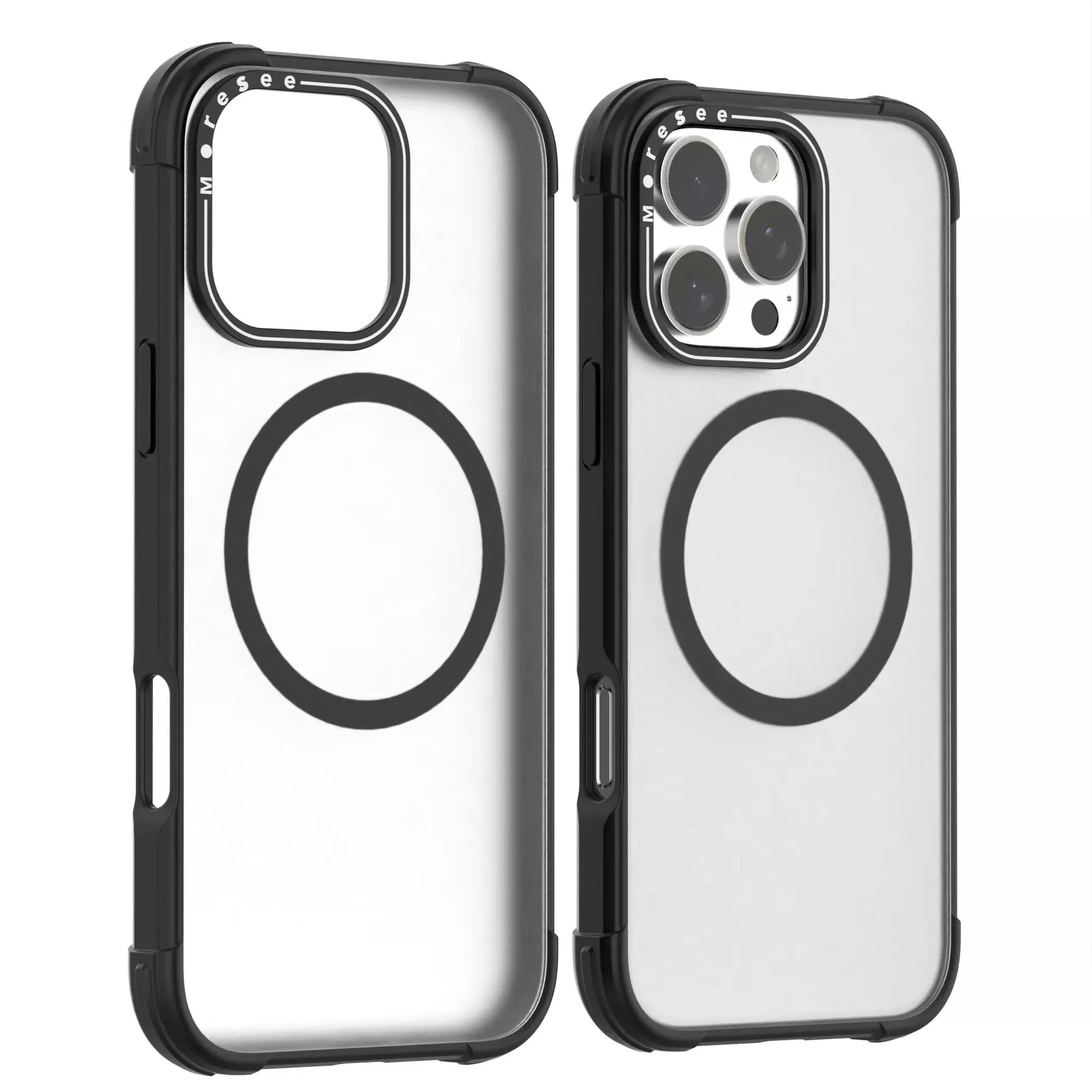 墨藍迪磁吸【iPhone16系列】石墨の黑