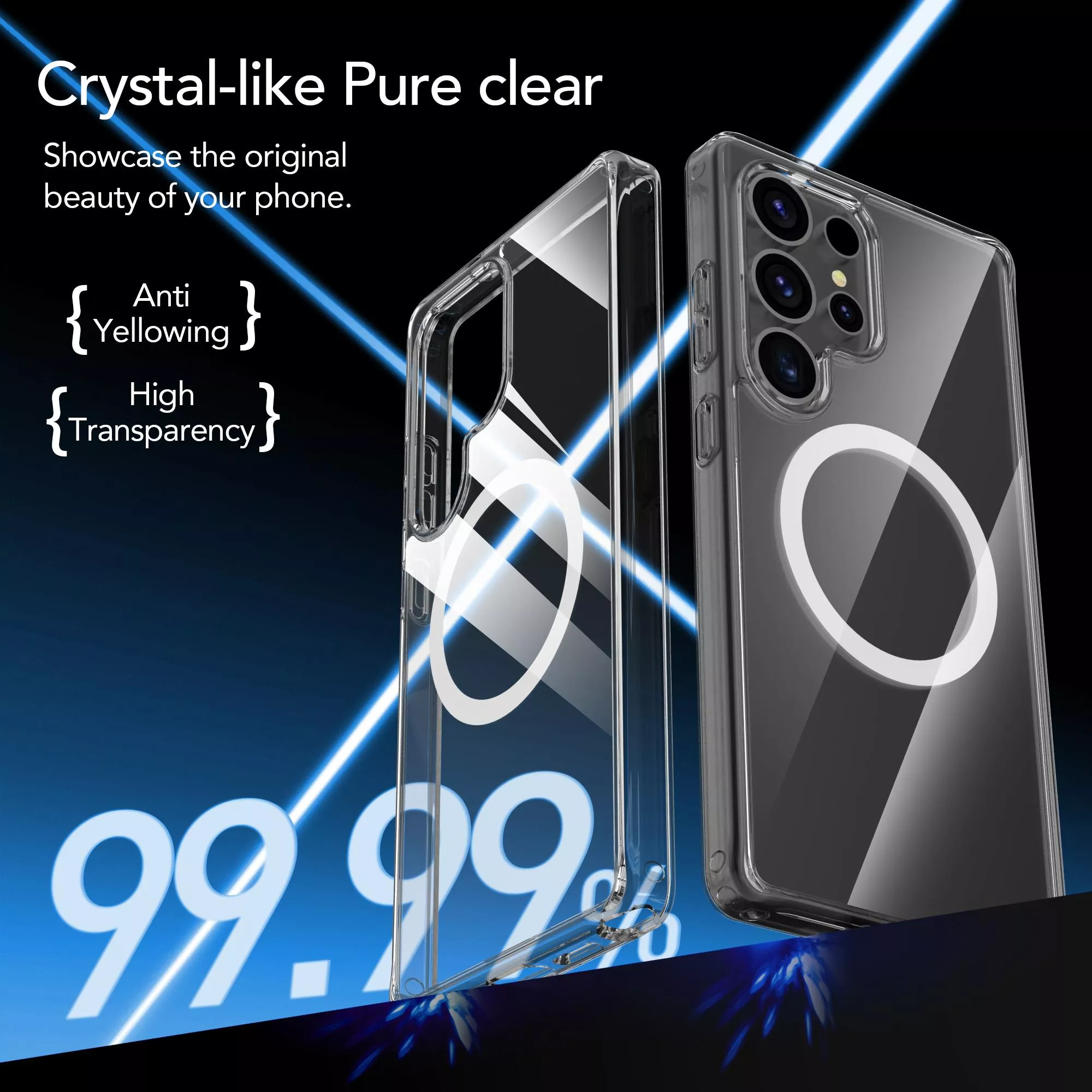 晶透磁吸【Galaxy S25系列】-晶亮の透