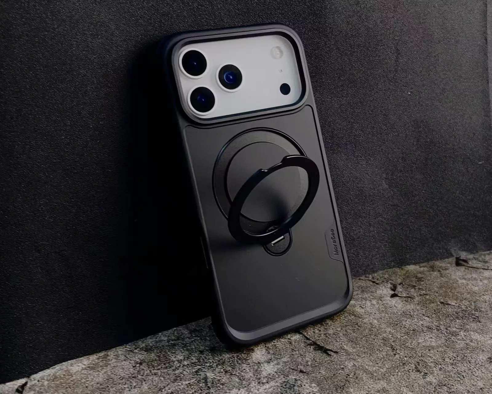 無極Pro 360°璇轉支架磁吸【iPhone17系列】石墨の黑