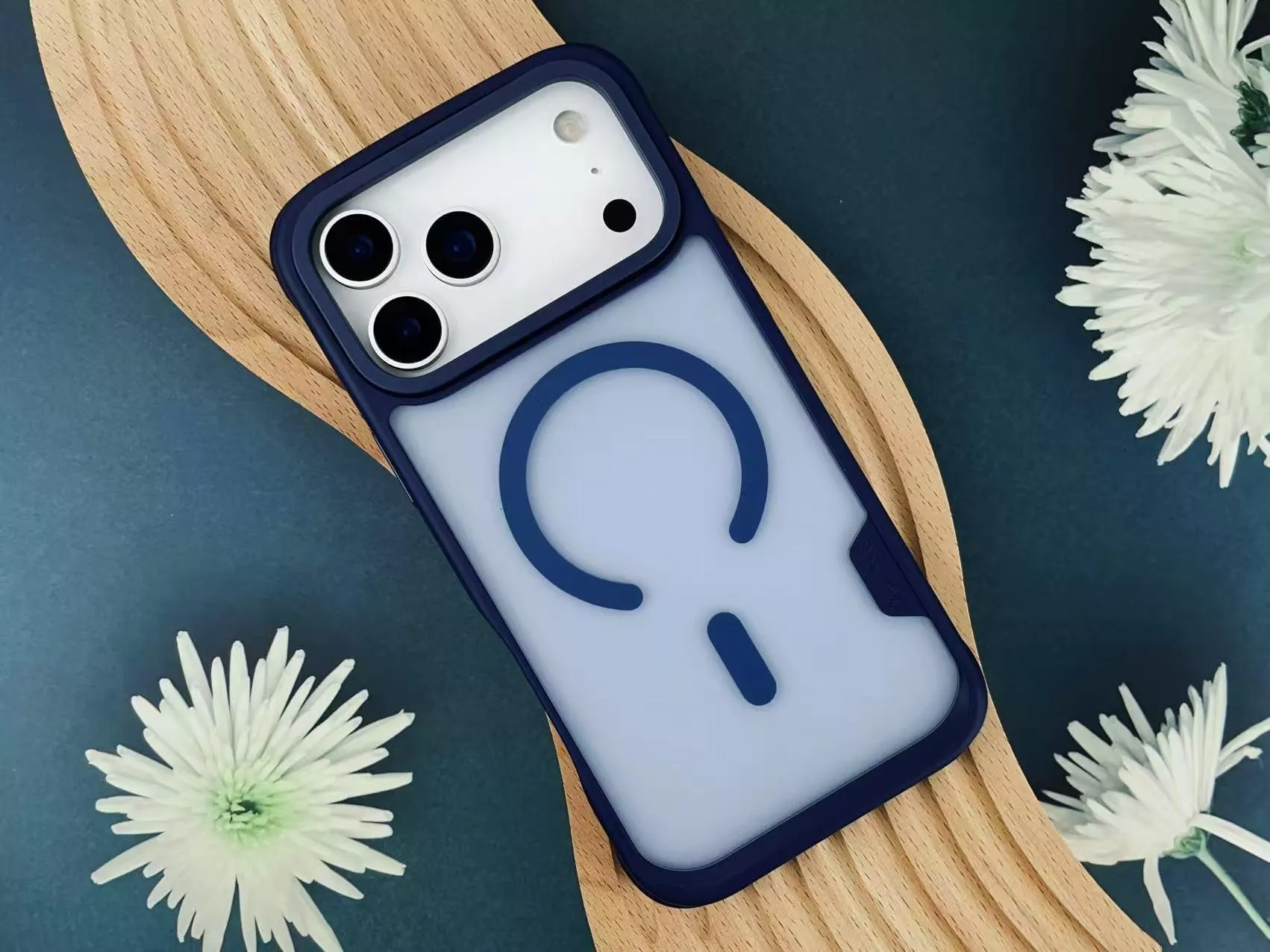 柔彩磁吸【iPhone17系列】紳士の藍