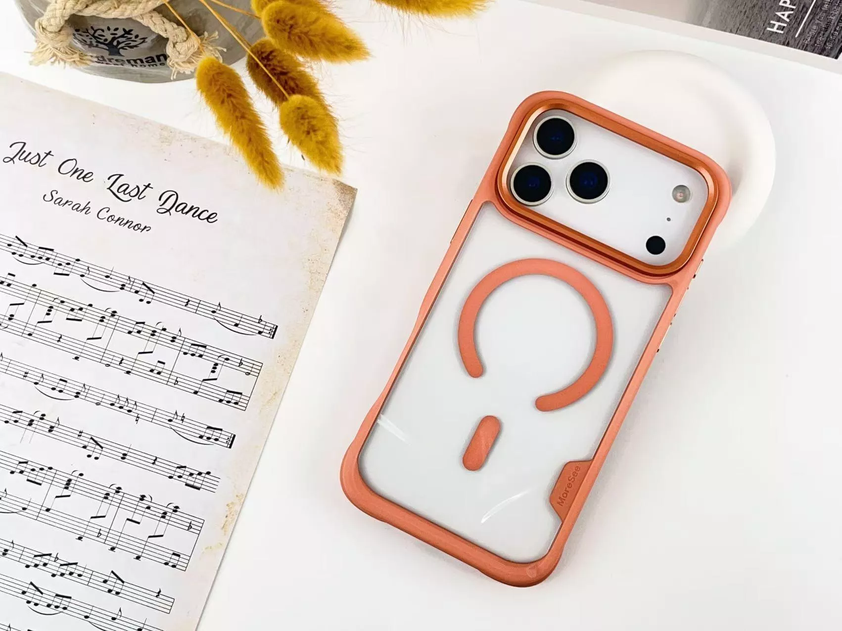 馬卡龍磁吸【iPhone17系列】秋楓の橘