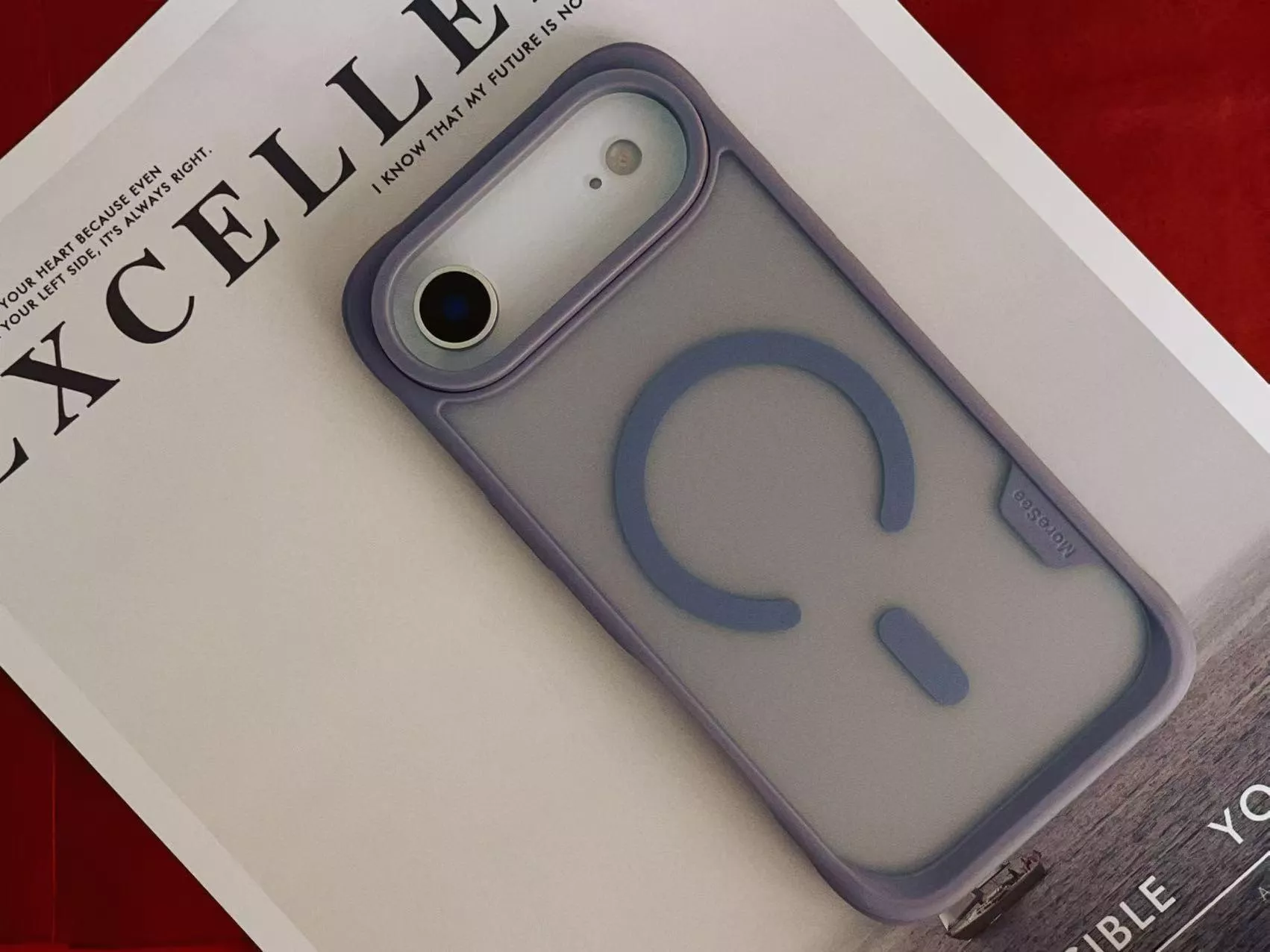 柔彩磁吸【iPhone17系列】薫衣の紫