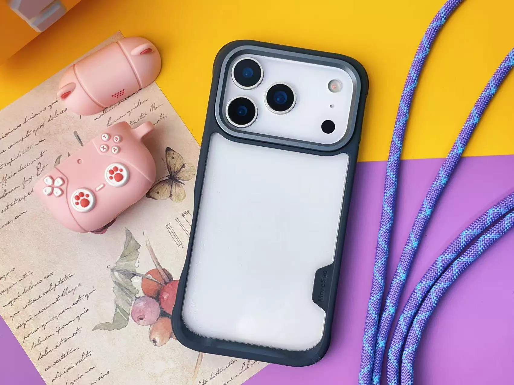 馬卡龍【iPhone17系列】隕石の灰