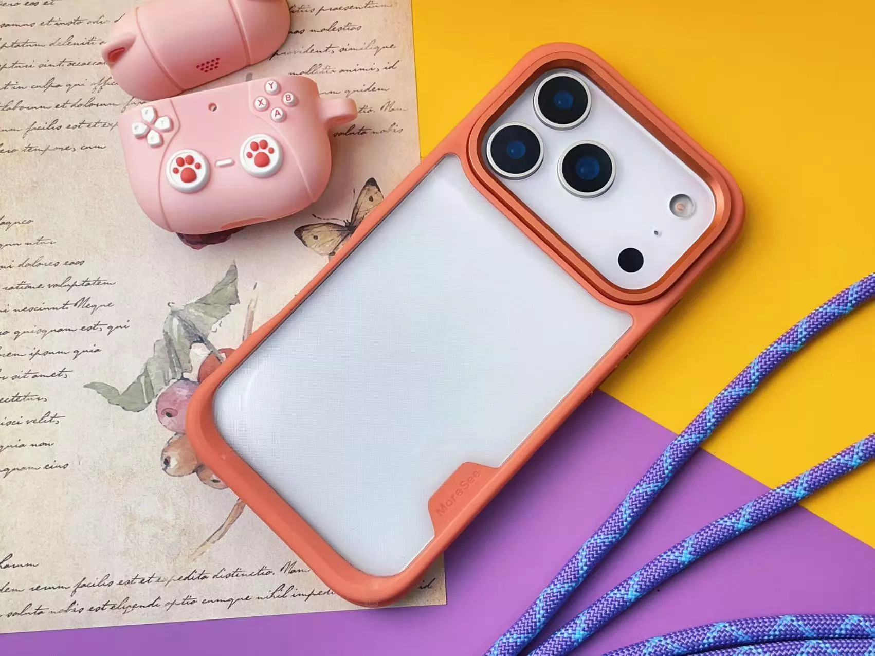 馬卡龍【iPhone17系列】秋楓の橘