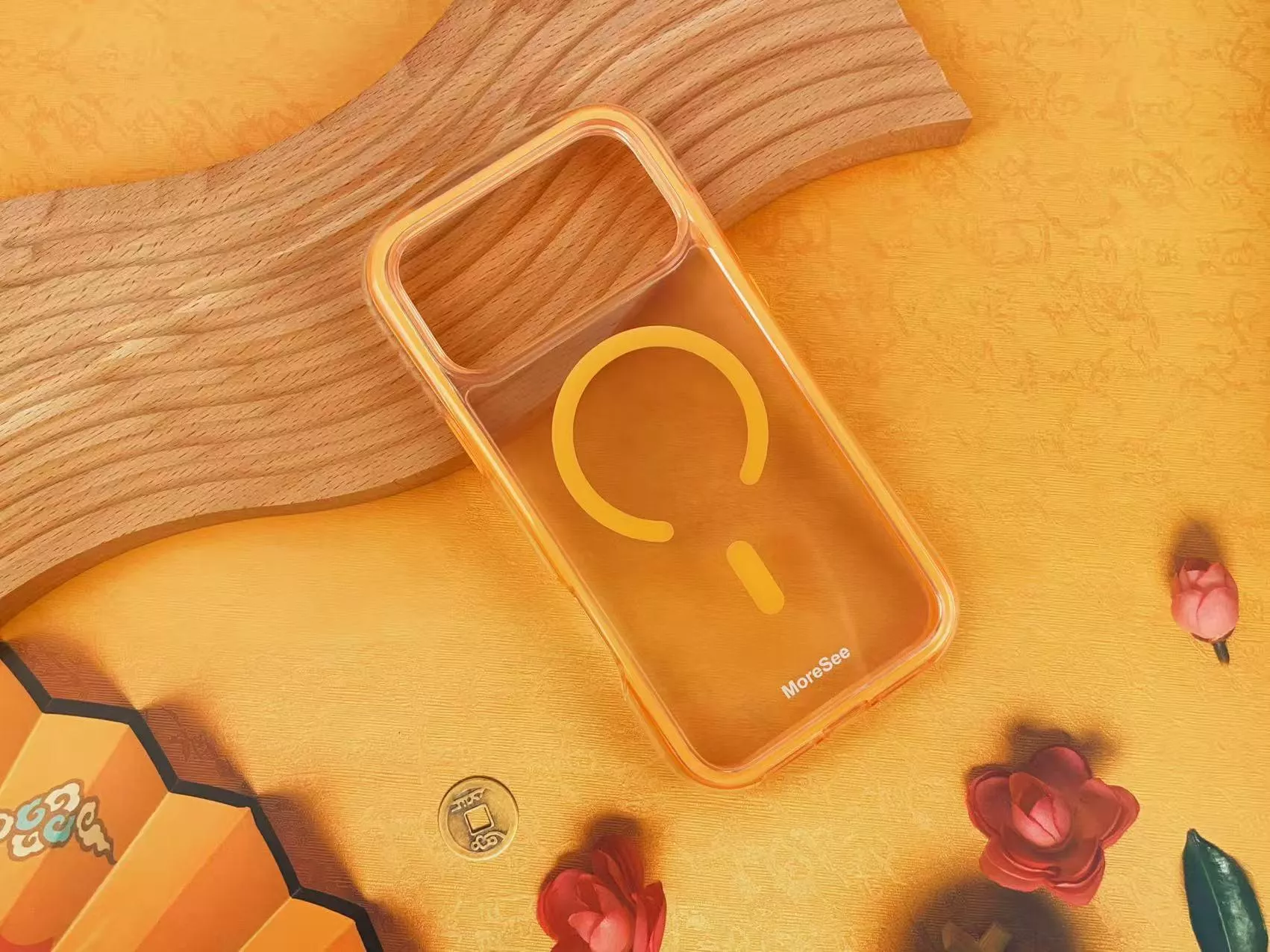 極致泡泡【iPhone17系列】旭日の橘