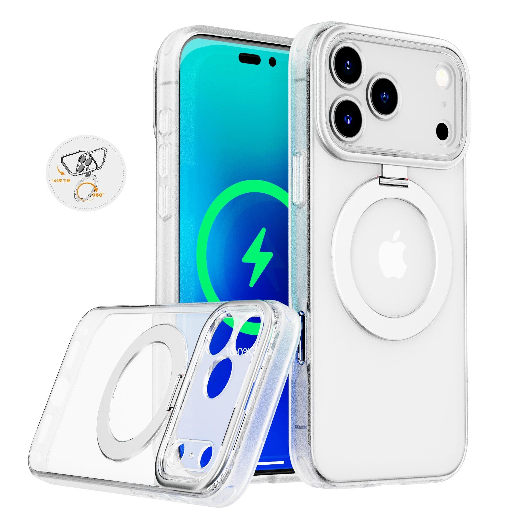 無限360磁吸【iPhone18/17系列】水波の銀