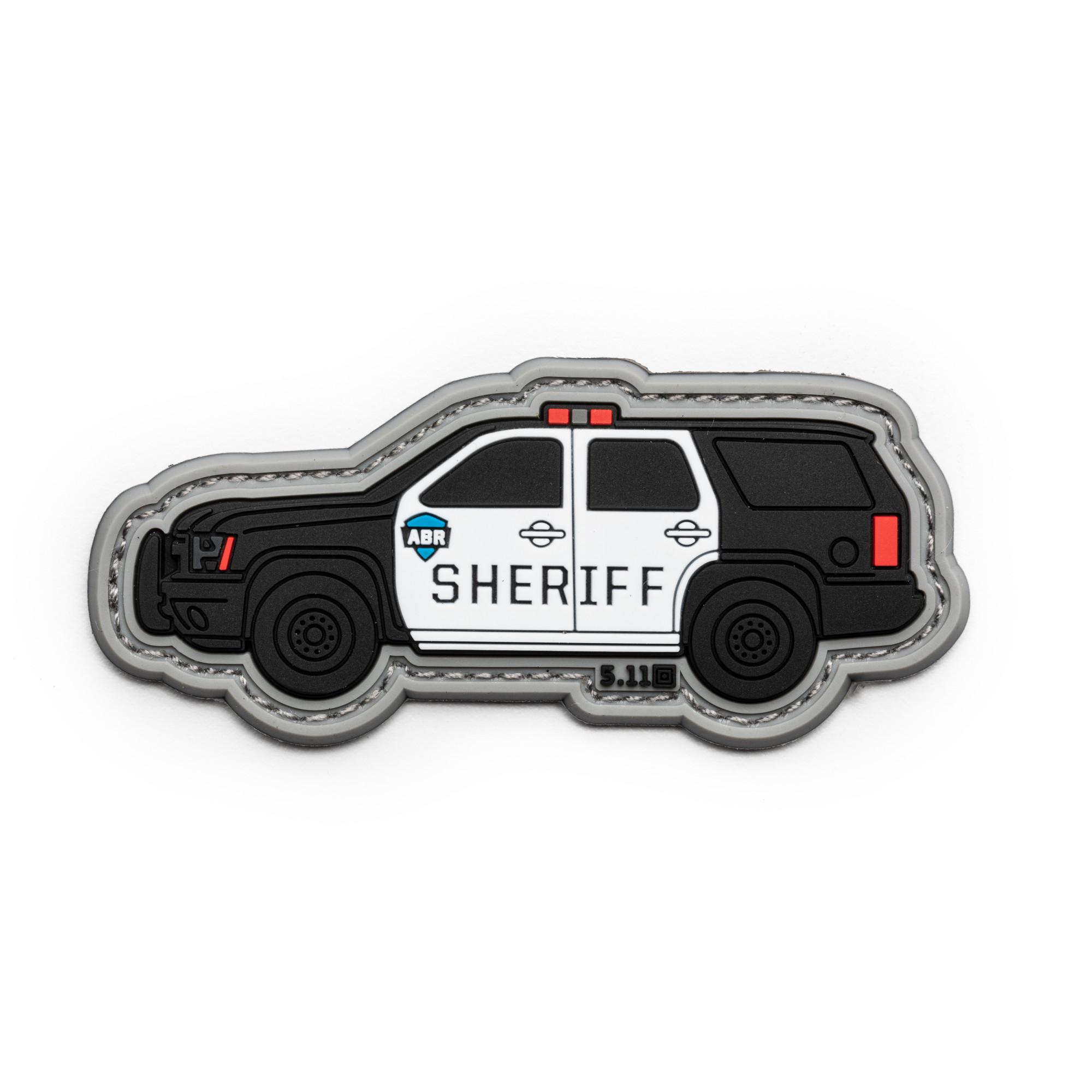 5.11-Sheriff Suv Patch 警長巡邏車 PVC章 #82012