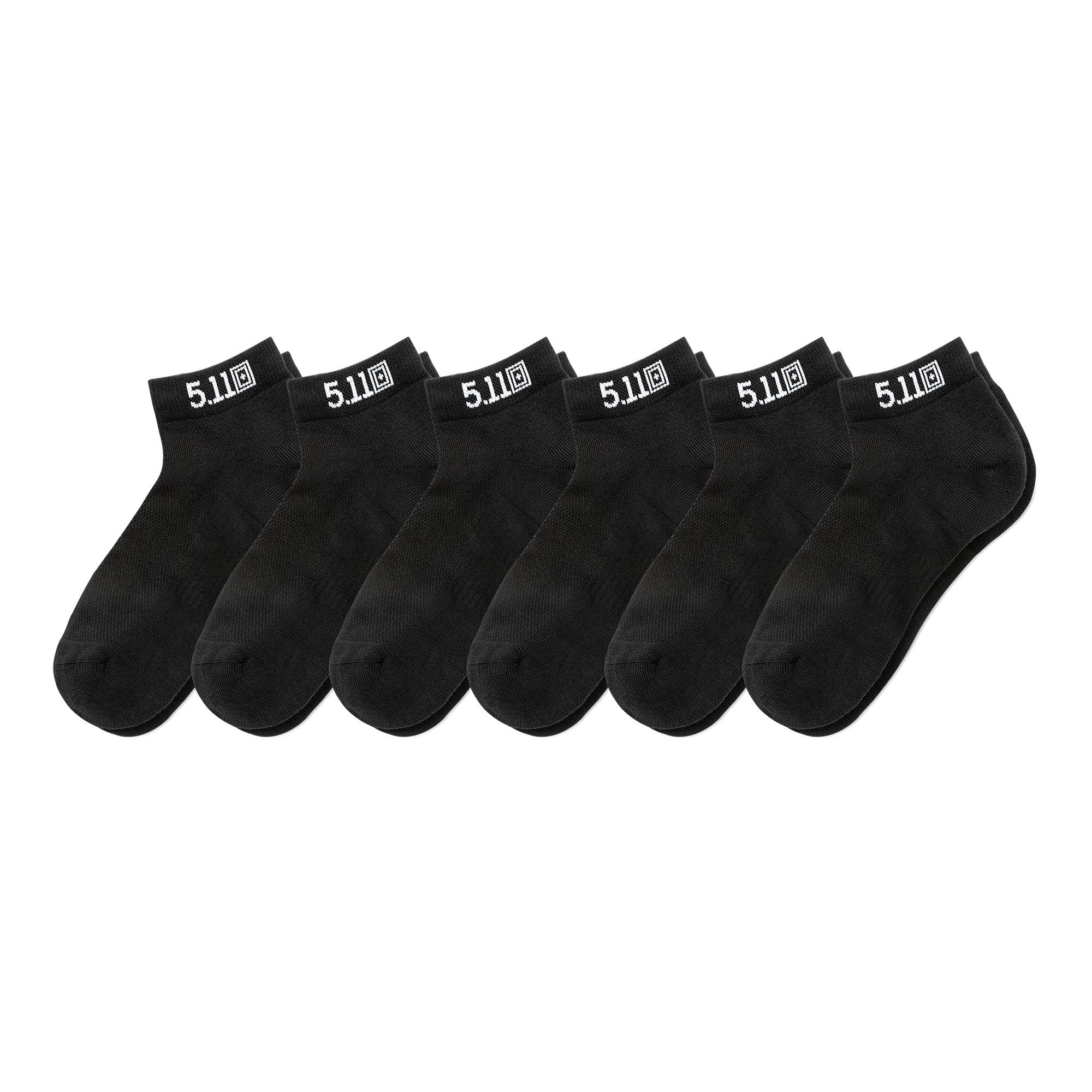 5.11-PT-R BASIC ANKLE SOCKS (6-PACK) PT-R基本款短襪(3雙) #10047