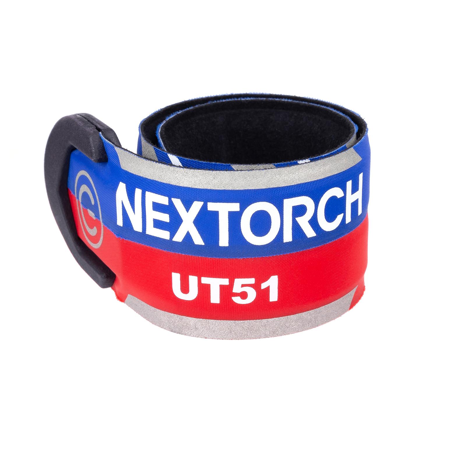 NEXTORCH UT51紅藍閃警示手環 Type-C充電 ╳ 五種發光模式 #FLNEUT51