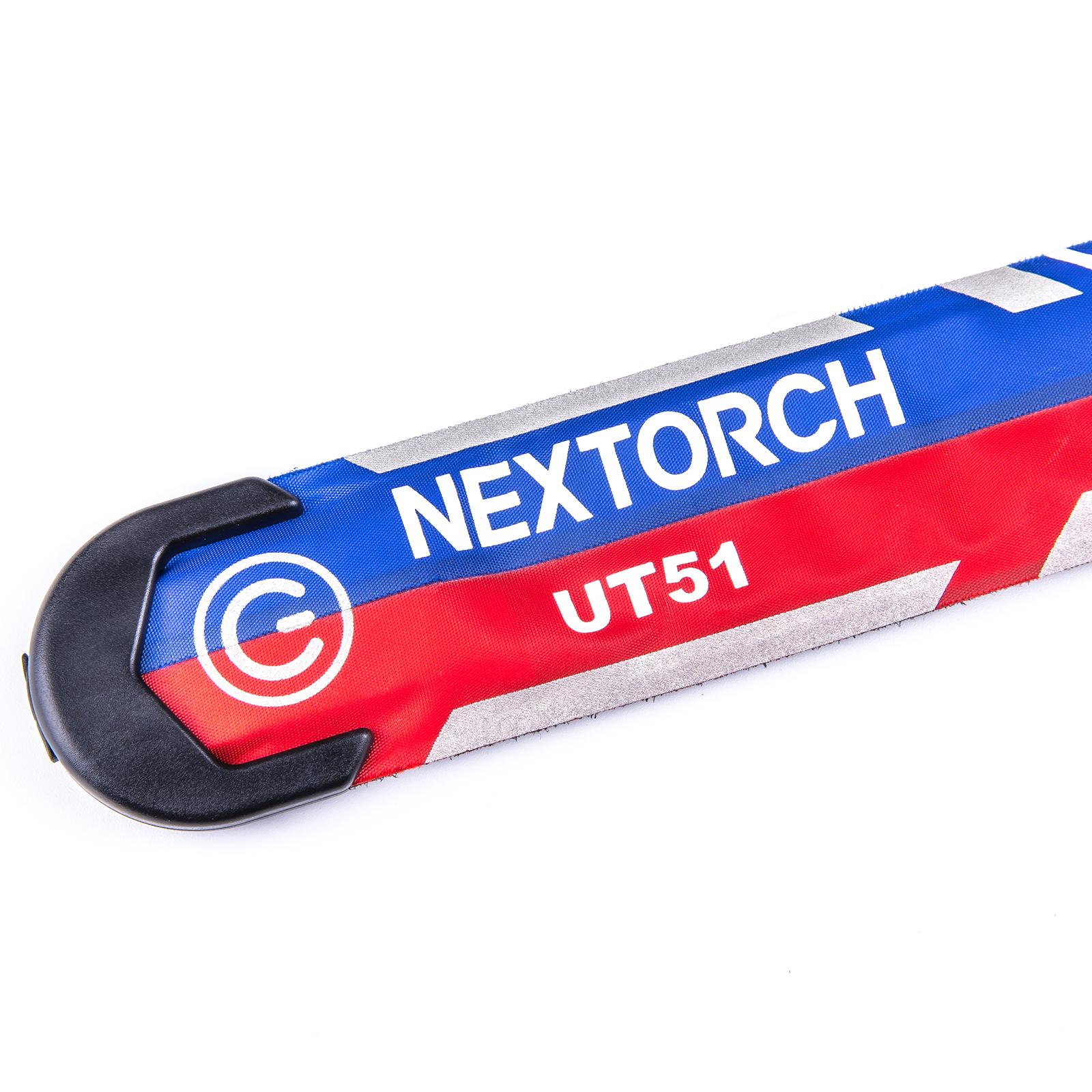 NEXTORCH UT51紅藍閃警示手環 Type-C充電 ╳ 五種發光模式 #FLNEUT51