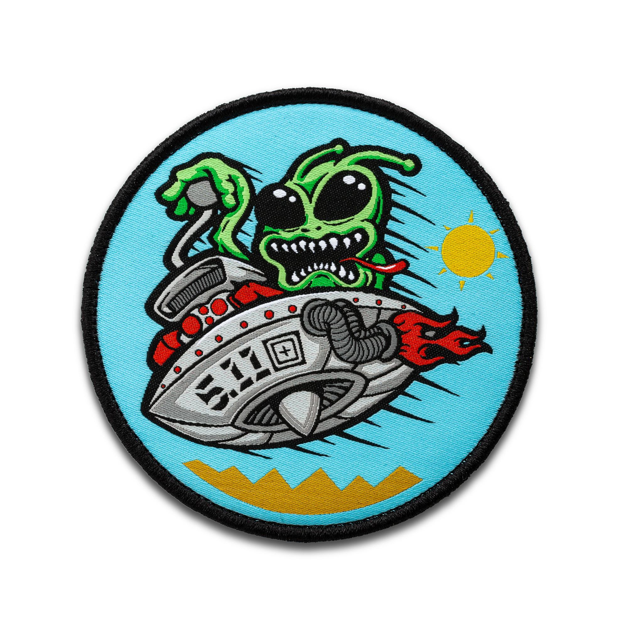 5.11-HOTROD ALIEN PATCH 外星幽浮 貼章 #92451