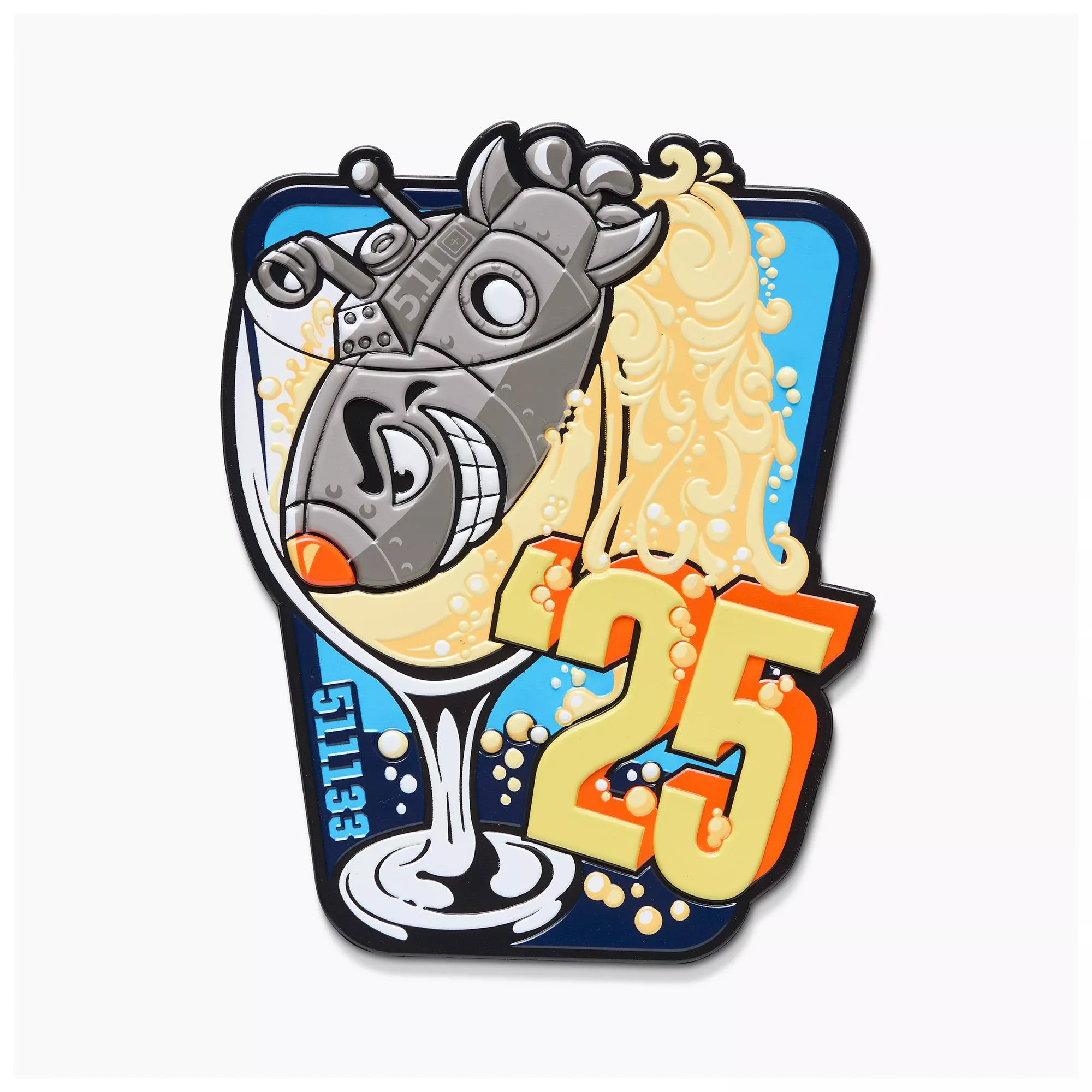 5.11-POTM JAN 25 鯊魚香檳 PVC章 #92673AGV