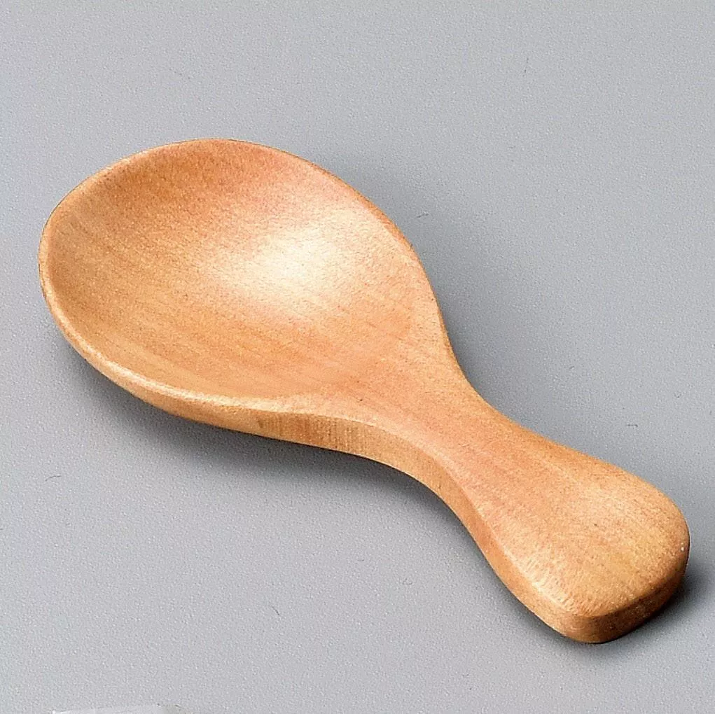 木製茶匙 小木勺 茶勺 7.5cm