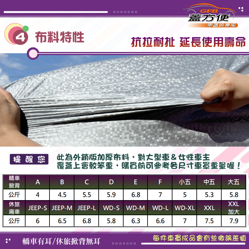 【蓋方便】3D銀格車罩（中五門）高週波南亞雙層加厚版防水台製現貨《歐寶 Opel》CORSA