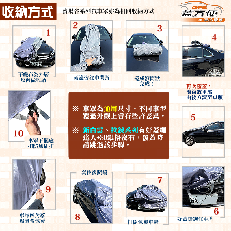 【蓋方便】新白雲（中五門）送反光條台製防水曬加厚現貨車罩《馬自達》M2 馬2 15-24年